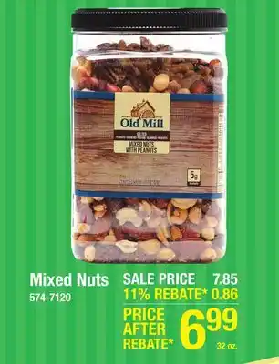 Menards Old Mill Mixed Nuts - 32 oz offer