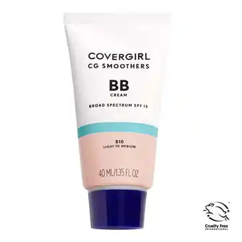 Walmart COVERGIRL Smoothers BB Cream with SPF 21, 805 Fair to Light, 1.35 fl oz offer