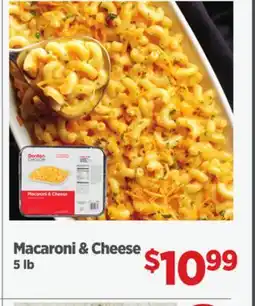 Gordon Food Services Macaroni & Cheese offer