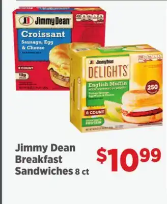 Gordon Food Services Jimmy Dean Breakfast Sandwiches offer