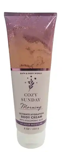 Walmart Bath & Body Works Cozy Sunday Morning Body Cream, 8 oz offer