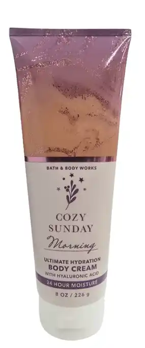 Walmart Bath & Body Works Cozy Sunday Morning Body Cream, 8 oz offer