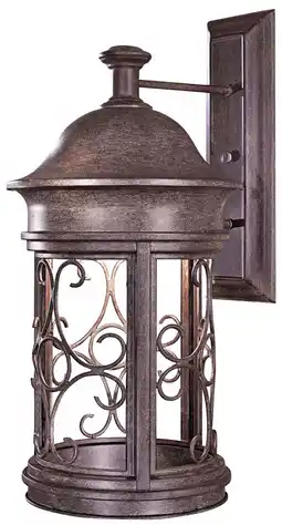 Walmart Minka Lavery Sage Ridge 22 1/4 High Dark Sky Outdoor Wall Light offer