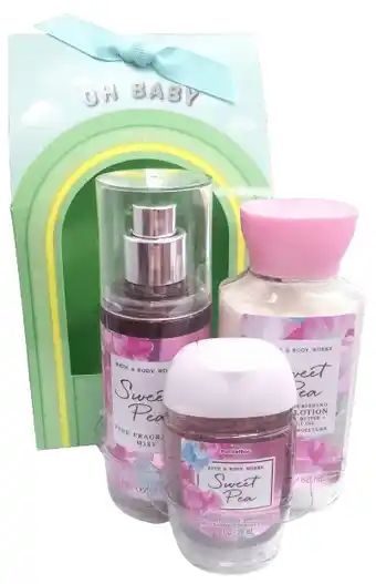 Walmart Bath & Body Works Sweet Pea Oh Baby Mini Gift Set offer