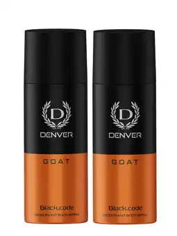 Walmart 2x DENVER G O A T Black Code Deo -150ML Each offer