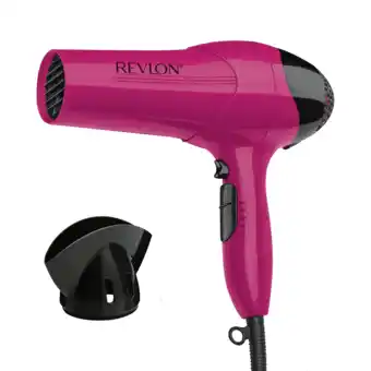 Walmart Revlon 1875W Ionic Hair Dryer, Berry offer