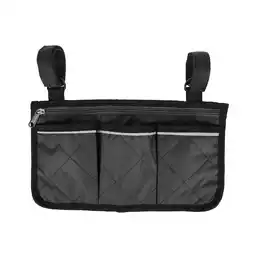 Walmart Wheelchair Side Bag, Armrest Side Bag Scooter Side Bag, For Walkers Scooters Black offer