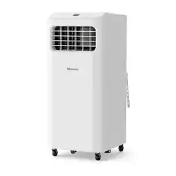 Walmart Restored Hisense Ultra Slim Portable Air Conditioner, White (Refurbished) offer