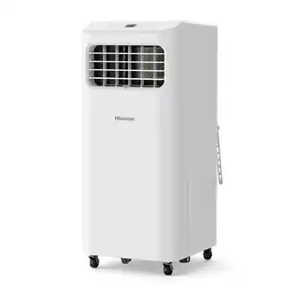 Walmart Restored Hisense Ultra Slim Portable Air Conditioner, White (Refurbished) offer