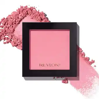 Walmart Revlon Powder Blush, Shimmer Finish, 014 Tickled Pink, 0.17 oz offer