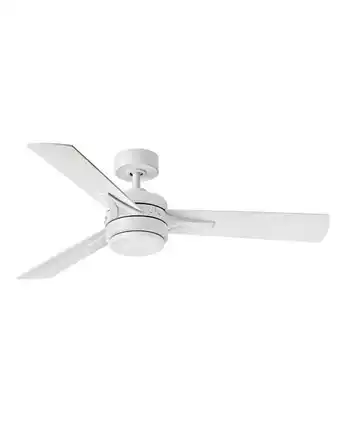 Walmart 52 Inch 3 Blade Ceiling Fan With Light Kit-Matte White Finish Hinkley Lighting 902852Fmw-Lia offer