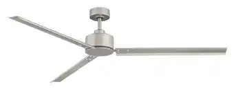 Walmart 900972FBN-NWA-Hinkley Lighting-Indy - 72 Inch 3 Blade Ceiling Fan-Brushed Nickel Finish offer