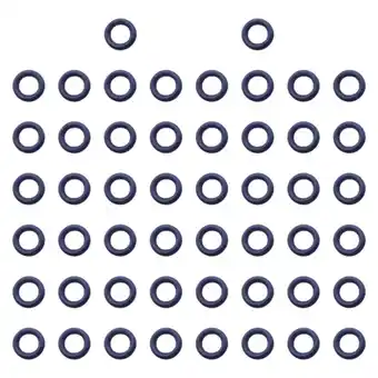 Walmart Luwecf 50 Pieces Rubber O-s Sealing ID 9.7mm, Width 4mm O Kits offer