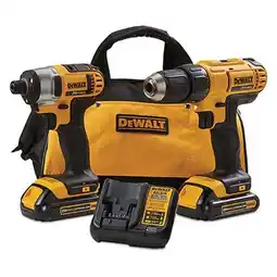 Walmart DEWALT 20V MAX Cordless Drill Combo Kit, 2-Tool (DCK240C2) offer