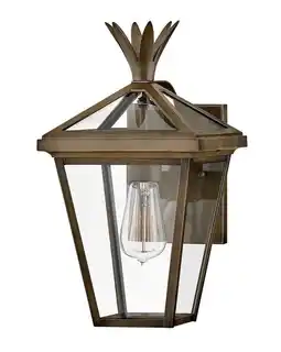 Walmart Hinkley Lighting 26090 Palma 1 Light 15 Tall Outdoor Wall Sconce - Bronze offer