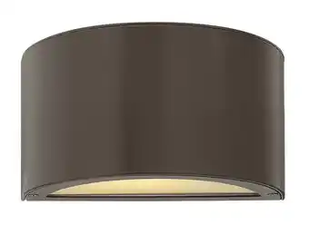 Walmart Hinkley Lighting - Luna - 15W LED Small Outdoor Up/Down Light Wall Lantern in offer