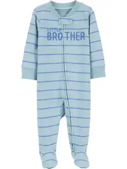 Walmart Carter's Child of Mine Baby Boy Sleep 'n Play, One-Piece, Sizes Preemie-6/9 Months offer