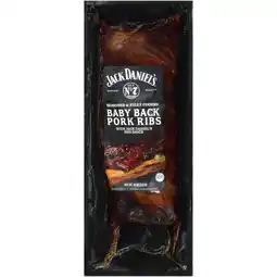 Walmart Jack Daniel's Baby Back Pork Ribs, Fully Cooked, Ready to Heat, 1.5 lb (Refrigerated) offer