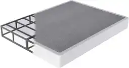 Walmart QFTIME 9 Metal Queen Box Spring, Mattress Foundation, Heavy-Duty, Easy Assembly offer