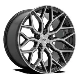 Walmart Niche M262 Mazzanti 22X10 5X130 30Et 66.56Cb Gloss Black Brushed Face Wheel offer