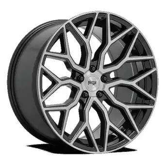 Walmart Niche M262 Mazzanti 22X10 5X130 30Et 66.56Cb Gloss Black Brushed Face Wheel offer