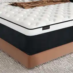 Walmart CHEVNI 10 inch Hybrid Mattress Twin Mattress Gel Memory Foam Spring in a Box offer