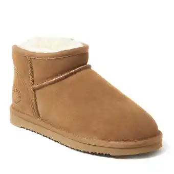 Walmart Fireside by Dearfoams Women's Riverland Genuine Shearling Micro Bootie offer