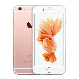 Walmart Pre-Owned Used Apple iPhone 6S 32GB, Rose Gold - Locked Straight Talk/TracFone offer