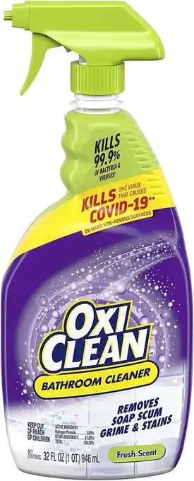 Walmart OxiClean Bathroom Cleaner Fresh - 32 oz offer