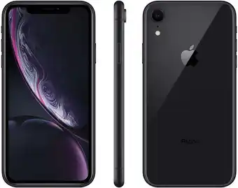 Walmart Pre-Owned Apple iPhone XR 64GB Black Smart Phone (Unlocked) B+ offer