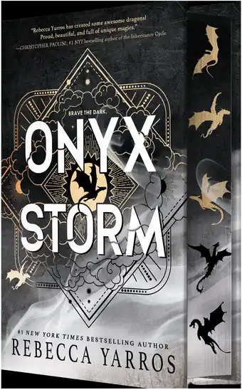 Walmart Rebecca Yarros: Onyx Storm (Deluxe Limited Edition) (Hardcover) offer