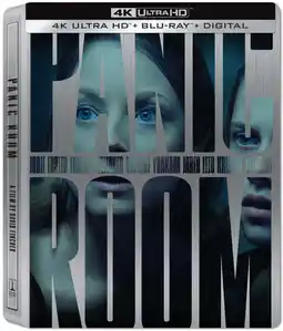 Walmart Panic Room (Steelbook) (4K Ultra HD + Blu-ray + Digital Copy) offer