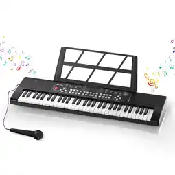 Walmart ATUPEN 61 Keys Keyboard Piano for Kids, Toys for 3 4 5 6 7 8 9 10 Years Old Girls Boys offer