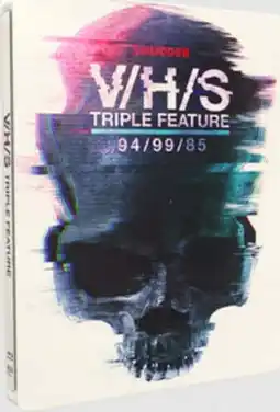 Walmart V/H/S Triple Feature (Blu-ray) (Steelbook), Shudder, Horror offer