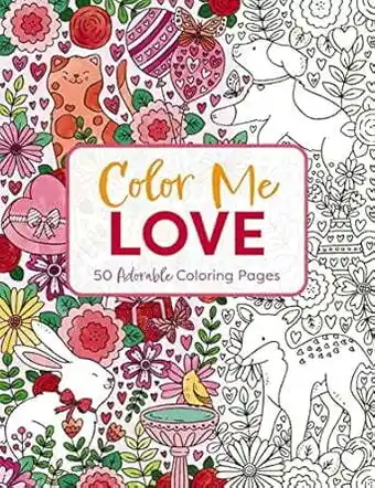 Walmart Color Me Love: A Valentine's Day Coloring Book (Paperback) offer