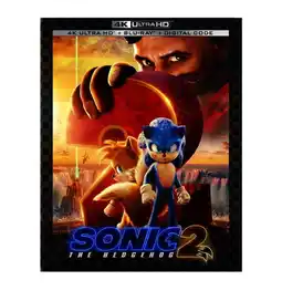 Walmart Sonic The Hedgehog 2 (4K Ultra HD + Blu-ray) Steelbook offer