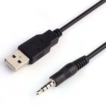 Walmart Weerihhol 3.5mm AUX Audio To USB 2.0 Male Charge Adapter Cord For Car MP3 Babys Brew offer