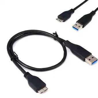 Walmart NUZYZ USB 3 0 Data Cable Cord for WD My Book External Hard Disk Drive offer