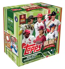 Walmart 2023 Topps Baseball Holiday Mega Box offer