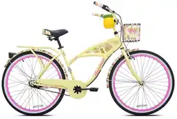 Walmart 26 Kent Margaritaville 3-Speed Cruiser Bike, Ages 12+, Yellow offer