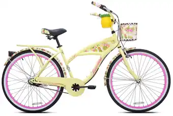 Walmart 26 Kent Margaritaville 3-Speed Cruiser Bike, Ages 12+, Yellow offer