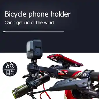 Walmart YUEYAN Universal Bike Phone Mount Motorcycle Handlebar Cellphone 360 C3B7 offer