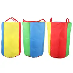 Walmart Troglfold Bag Sack Race 3pcs Race Bags Outdoor Activities Game Bags for Kindergarten Children Kids offer