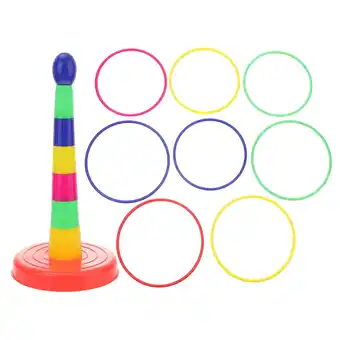 Walmart Parent-child Colorful Plastic Ring Toss Game Set (Random Color) offer