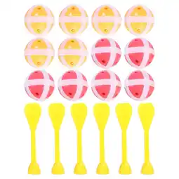 Walmart 18pcs Plastic Darts and Balls Indoor Game Accessories for Kids Children offer