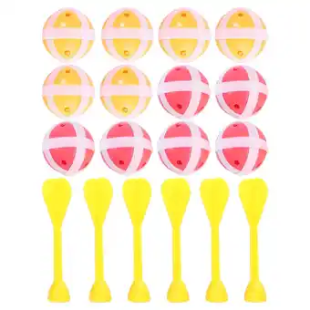 Walmart 18pcs Plastic Darts and Balls Indoor Game Accessories for Kids Children offer