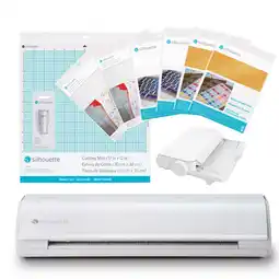 Walmart Silhouette Cameo 5 (White) Cutting Machine - Print and Cut Bundle offer