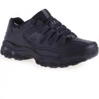 Walmart Skechers Men's After Burn Memory Fit Reprint Training Shoe, Wide Width Available offer