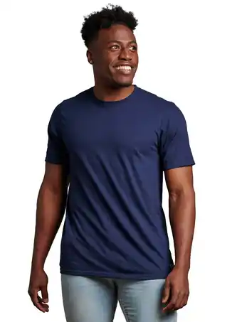 Walmart Russell Athletic Men's and Big Men's Cotton Performance Short Sleeve T-Shirt offer