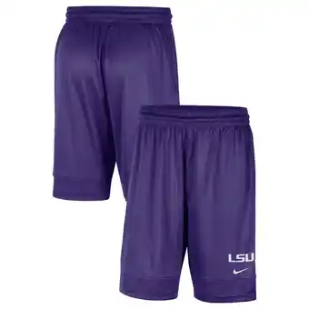 Walmart Men's Nike Purple LSU Tigers Fast Break Team Performance Shorts offer